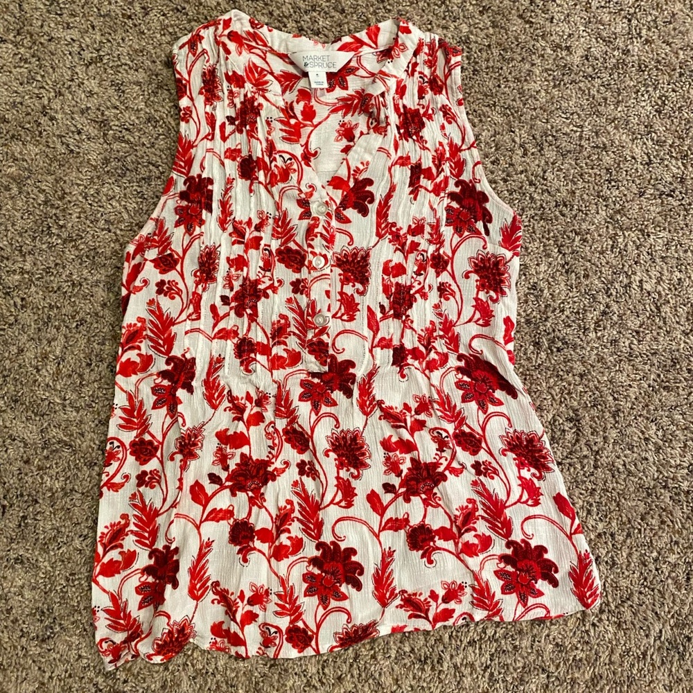 Stitch Fix V-neck Sleeveless Top